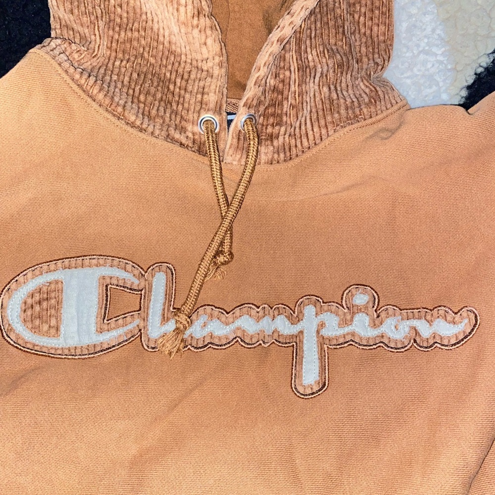 CORDUROY CHAMPION HOODIE